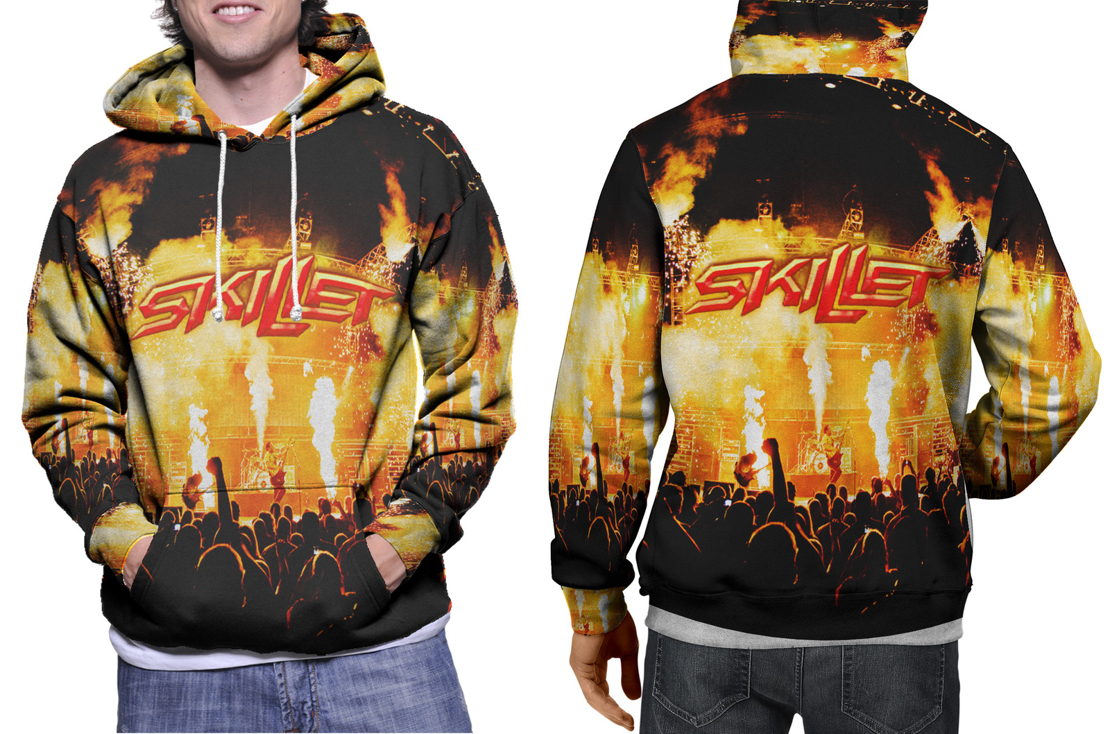 hoodie men's skillet Hoodies & Sweatshirts