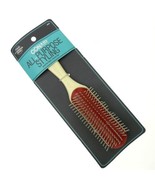 Conair All Purpose Styling White Brush Set 2 Thick Coarse Hair Nylon Det... - $19.99