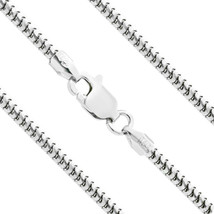 1.2mm Men/Women Stylish  Italian 925 Silver Snake Link Italian Chain Necklace - $26.23