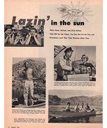 Alan Ladd Gene Nelson Fishing original clipping magazine photo 1pg 8x8 #... - $4.89