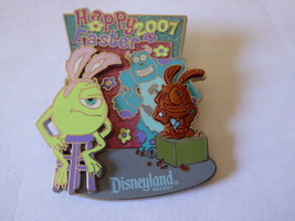 Disney Trading Pins 52977 DLR - Happy Easter 2007 - Mike and Sulley - $32.25