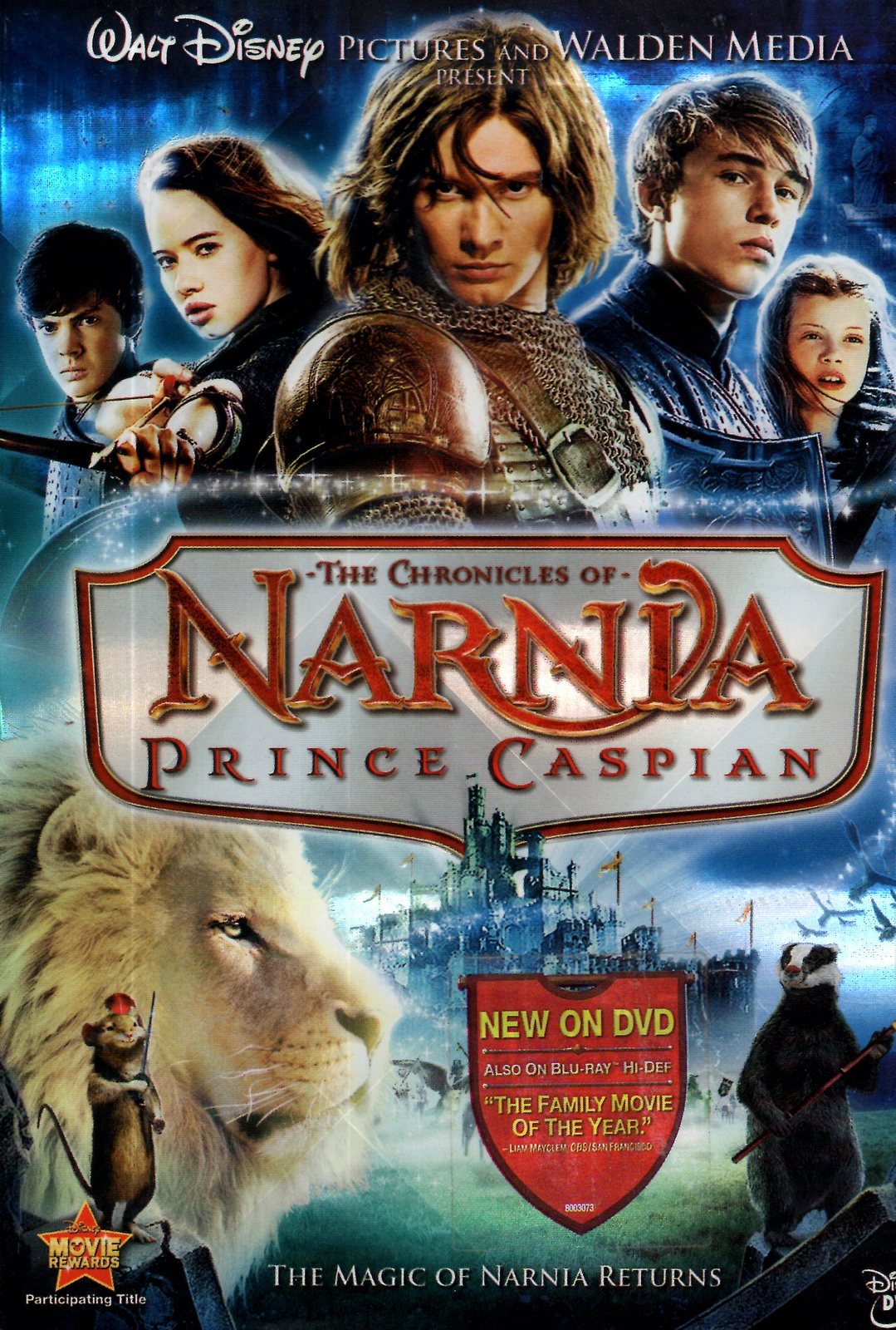 Primary image for Walt Disney "The Chronicles of Narnia Prince Caspian - DVD