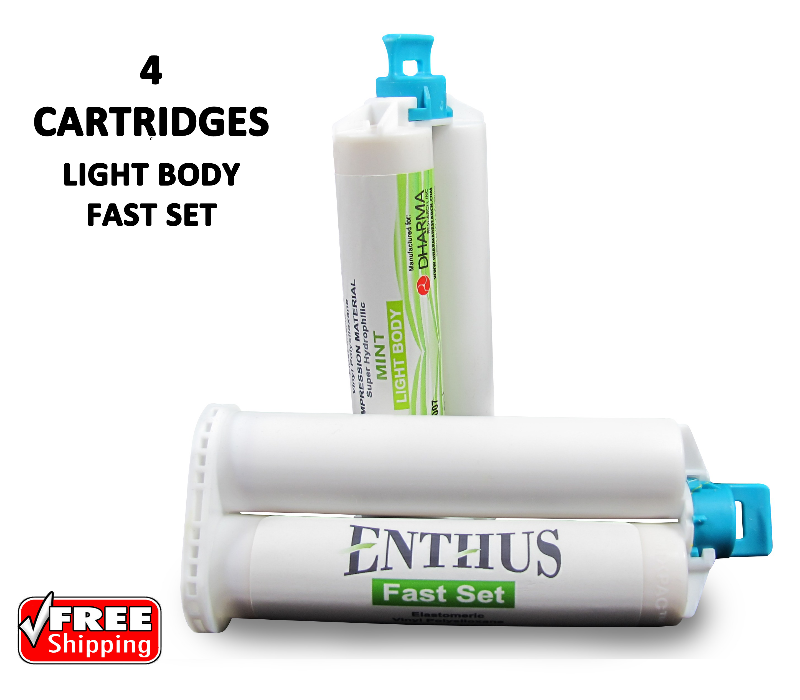 enthus-light-body-vps-impression-material-fast-set-4-x-50ml-cartridges