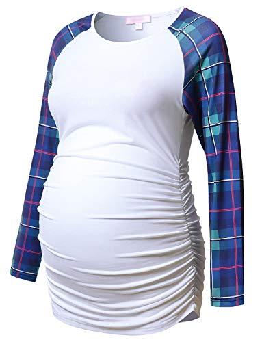 maternity baseball tee