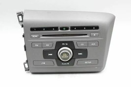 Audio Equipment Radio Receiver Assembly AM-FM-CD-MP3 2012 HONDA CIVICLX ... - $118.80