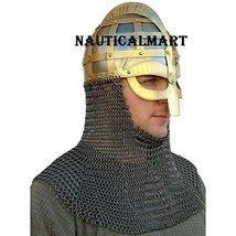 NauticalMart Medieval Vendel Armor Helmet With Aventail  image 3
