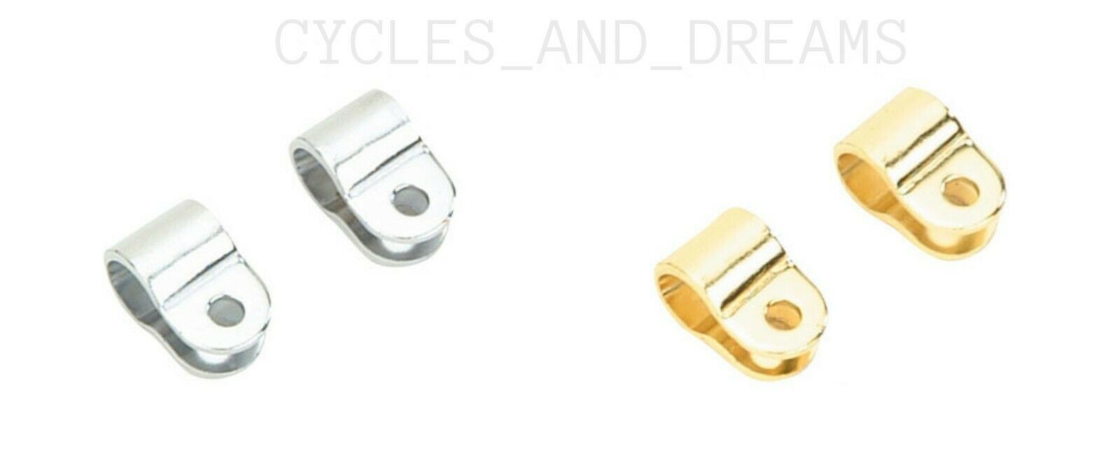 PREMIUM Sissy Bar Clamp IN Chrome OR Gold. ( Sold By Pair) Other