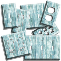 RUSTIC OLD AGED RECLAIMED BEACHWOOD WOOD PLANKS LIGHT SWITCH PLATES OUTL... - $10.22+