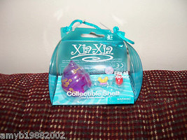 Xia-Xia Purple with Design  Collectible shell and 2 little friends NEW L... - $19.55