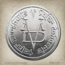 Game of Thrones Pure Silver Coin of the Faceless Man, All Men Must Die image 3