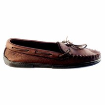 Minnetonka, Moccasin,Men&#39;s Chocolate Moose With Sole 892 - $79.99