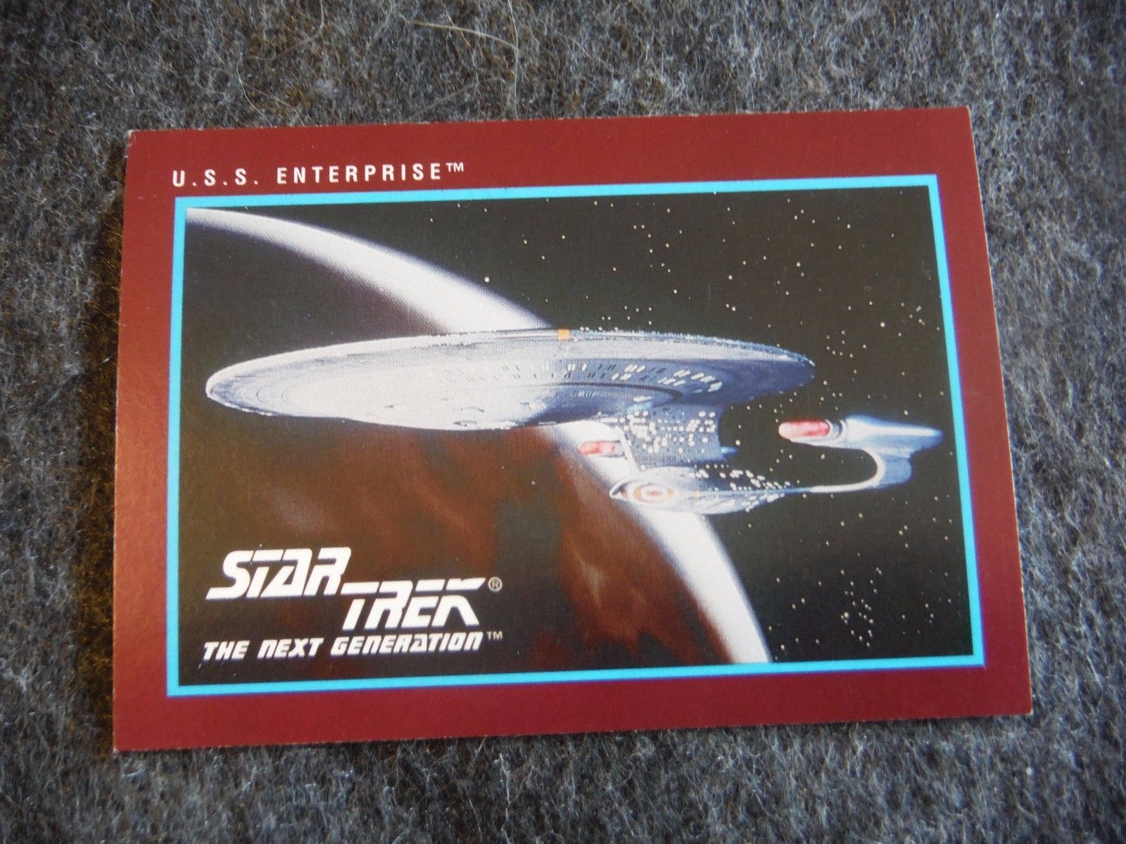 Star Trek 25th Anniversary 1991 Impel Trading Card 92 USS Enterprise