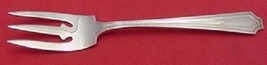 King Albert By Whiting Sterling Silver Pickle / Pastry Fork 3-Tine 6 1/8" - $46.55