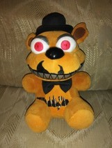 Five Nights At Freddys Teddy Bear Plush 7" Funko Red Eyes Stuffed Animal Toy... - $19.79