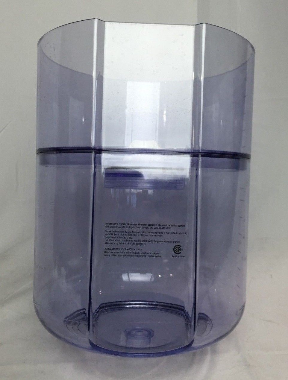 Vitapur GWF8 Water Filtration System For Topload Water Dispensers