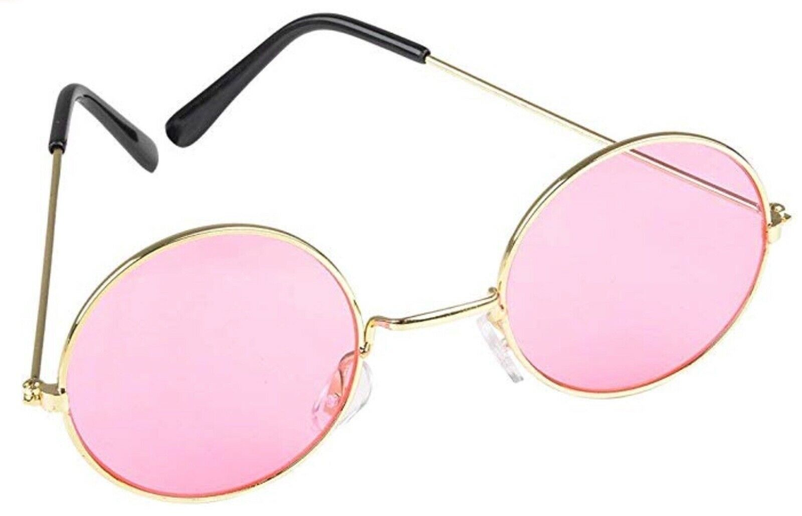 John Lennon Style Tinted Sunglasses Colorful Blue Pink Purple Round Glasses Sunglasses 