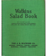 J. R. Watkins Company Salad Book Cookbook 1946 Advertising Recipes Sandw... - $11.87