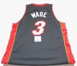 Dwyane Wade Autographed White Miami Heat Jersey - PSA/DNA Auth