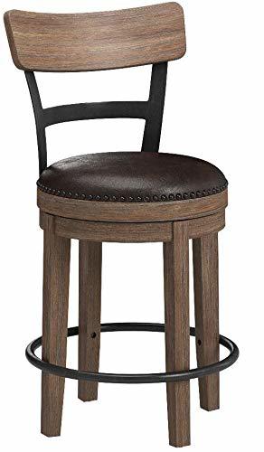 Ball & Cast Swivel Counter Stool - 24 Inch Seat Height ...