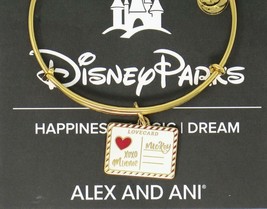 New Disney Alex and Ani Epcot Center 35th Anniversary Bracelet Silver