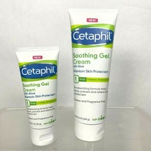 Cetaphil Soothing Gel Cream Aloe Skin Protectant 8 OZ Plus 3 OZ Fragranc... - $15.83