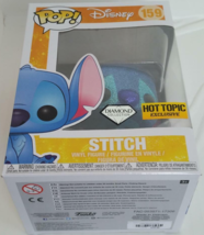 Funko Pop! Disney: Lilo & Stitch - Stitch Diamond Hot Topic Exclusive #159 image 8