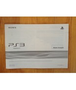 Sony PS3  Guide/ Manual / Mode d&#39; emploi  in French  Language - $7.91