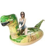 FindUWill Dinosaur Pool Float, 118&quot; Giant Inflatable Floaties Large T-Re... - $57.94