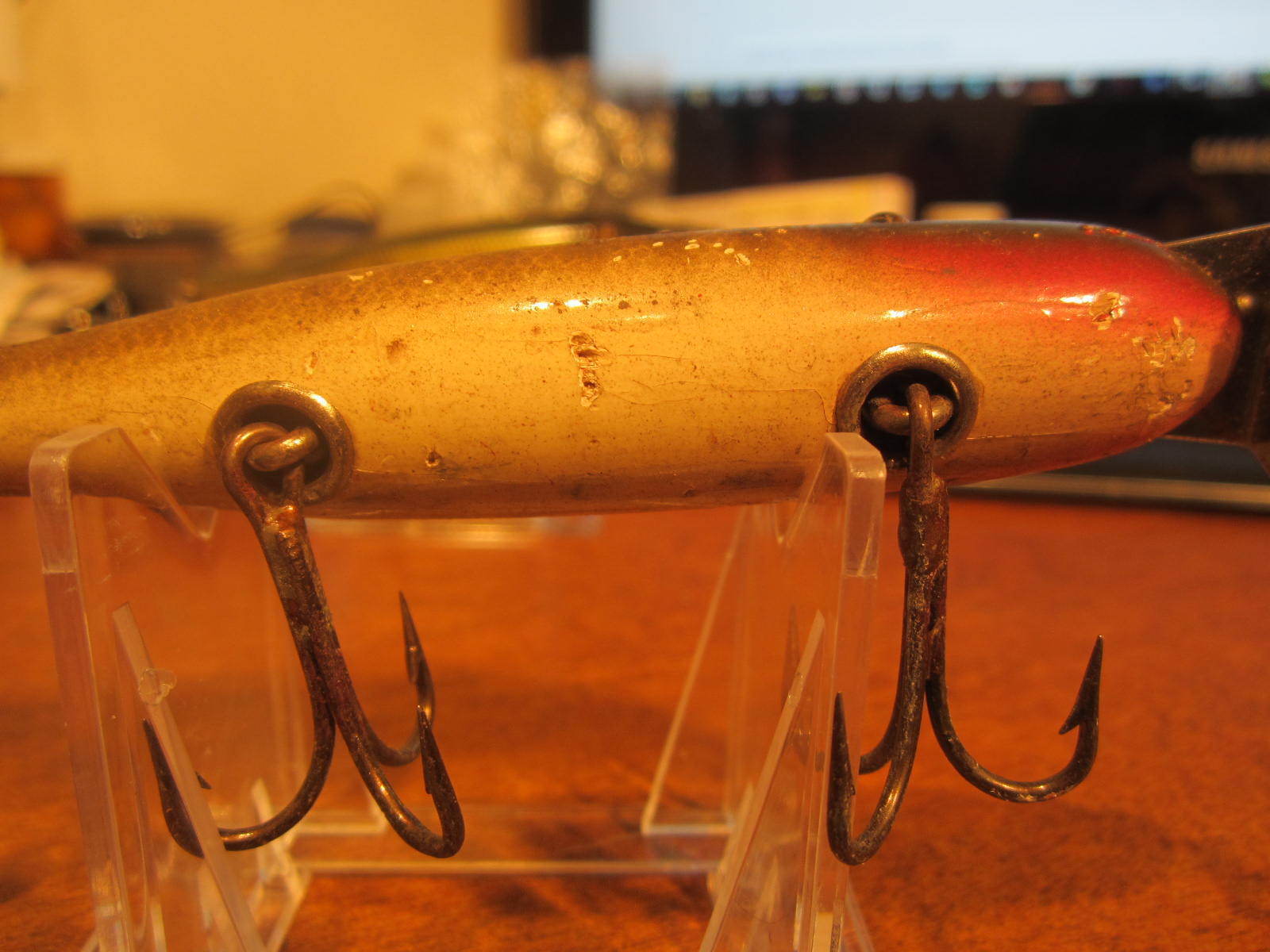 CREEK CHUB BAIT CO HUSKY PIKIE NICE COLLECTOR QUALITY PIKE COLOR - Lures