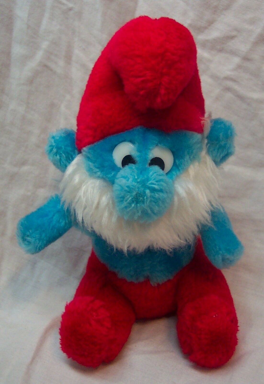 papa smurf stuffed toy