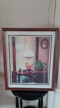 Home Interiors Picture Light &amp; Lace Lamp on the Table C Wray Homco 1982 ... - $63.98