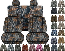 Front and Rear car seat covers Fits Jeep Wrangler JK 2007-2017  Camouflage - $169.99