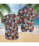 Houston Astros Baseball Floral Hawaiian Shirt Sport  Summer Aloha Shirt ... - $26.68