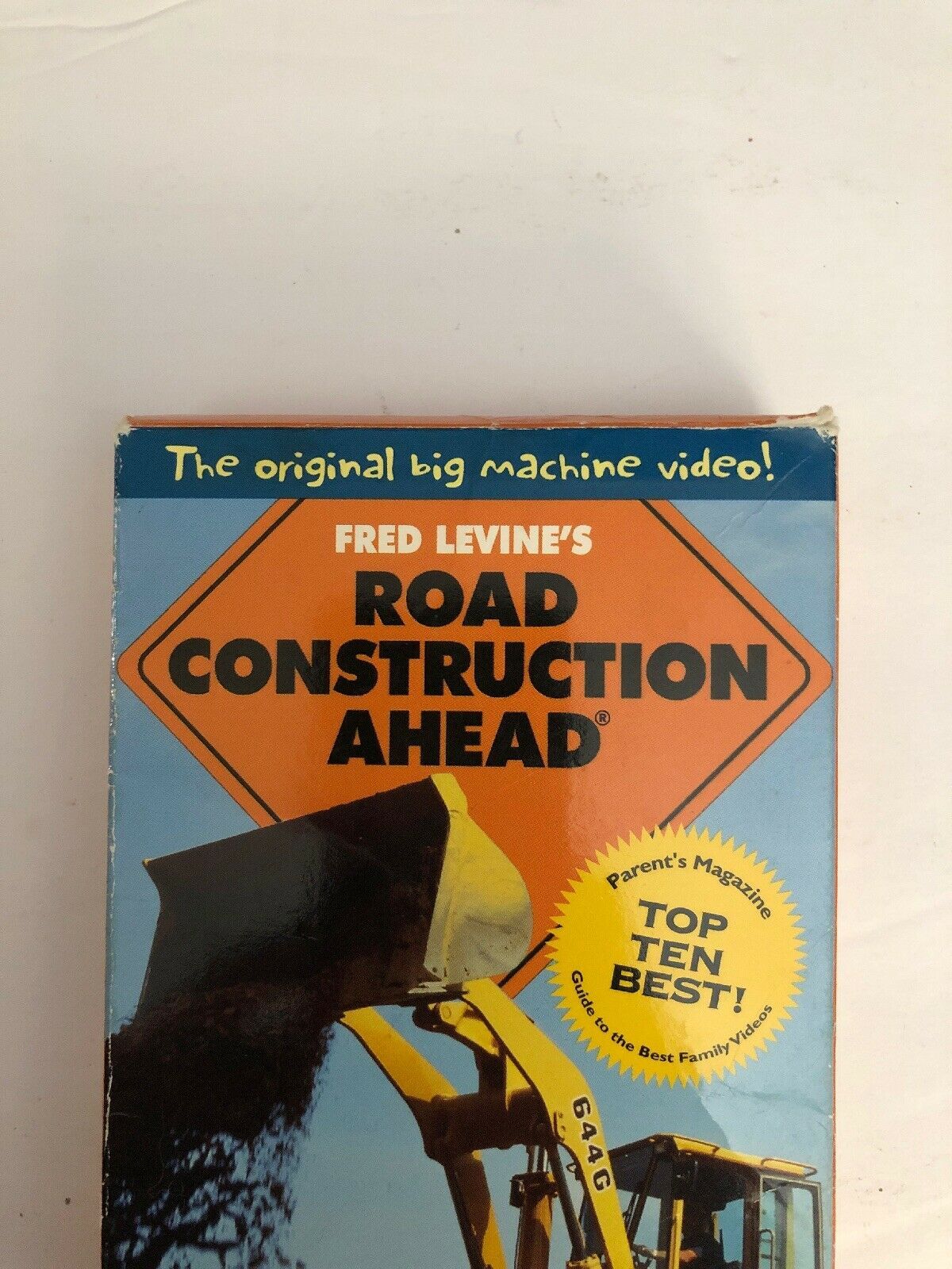 Fred Levine's Road Construction Ahead VHS 1991 TESTED RARE VINTAGE SHIP ...