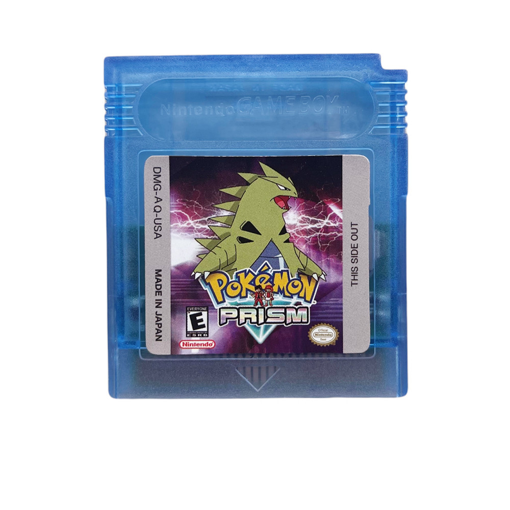 Pokemon Prism Game Cartridge For Nintendo Game Boy Color GBC USA Version