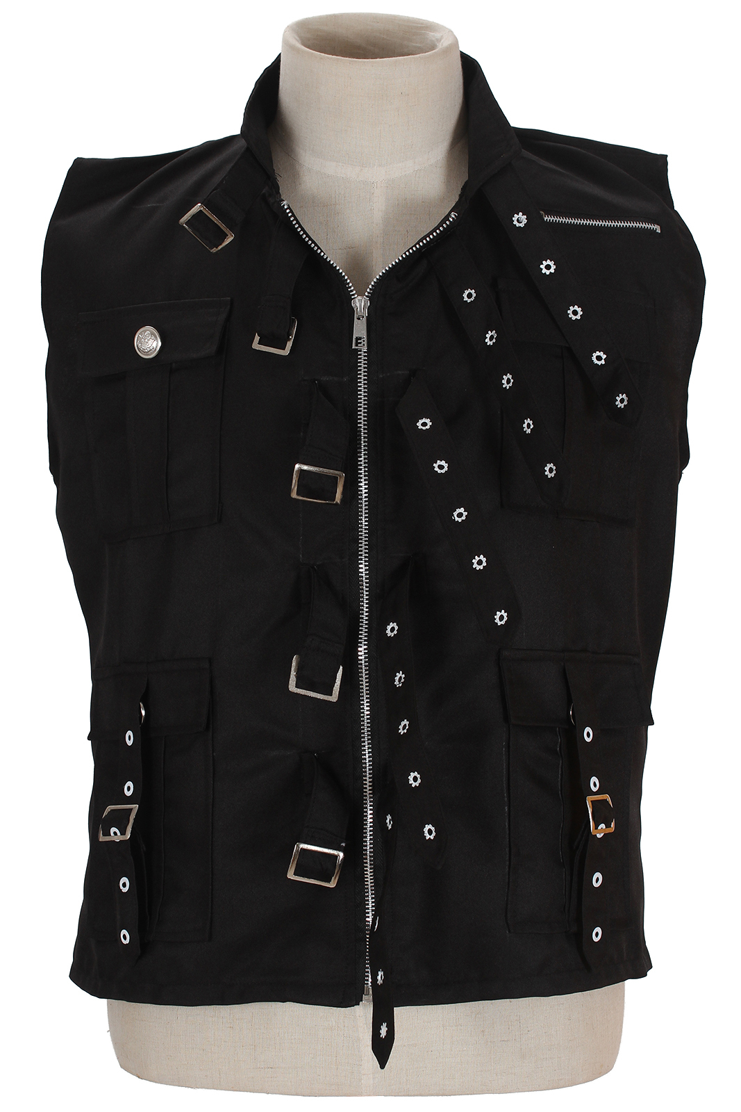 Harry Potter Alastor Moody MadEye Trench Coat Vest Cosplay Costume Men