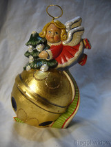 Vaillancourt Folk Art Angel with Bell Limited Edtion Signed  image 1