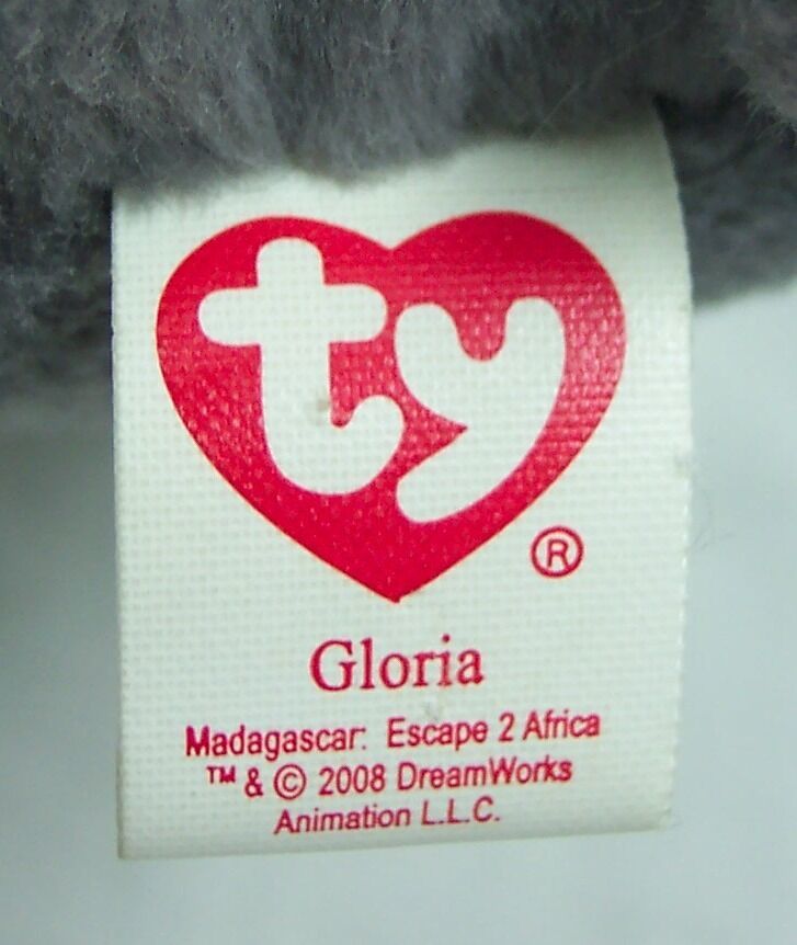 gloria madagascar stuffed animal