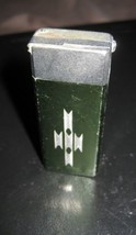 STAR DOUBLE CASE Art Deco Lift Arm Side Roller Gas Butane Lighter Made i... - $17.99
