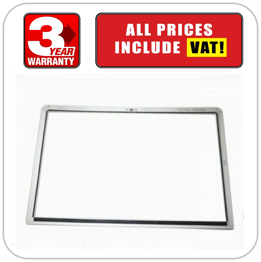 GENUINE ORIGINAL APPLE MACBOOK WHITE 13/" A1342 UNIBODY SCREEN BEZEL 2009 2010