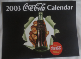 The Official Bottler&#39;s  Coca Cola  Annual Calendar for 2003 - $3.47