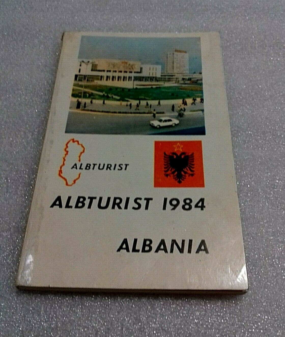 3 languages-rare old4 albanian books-Enver Hoxha-communism time-illustrated 