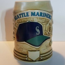 Seattle Mariners MLB .5L Stein Mug 5 1/2&quot; Tall Brazil - $22.99