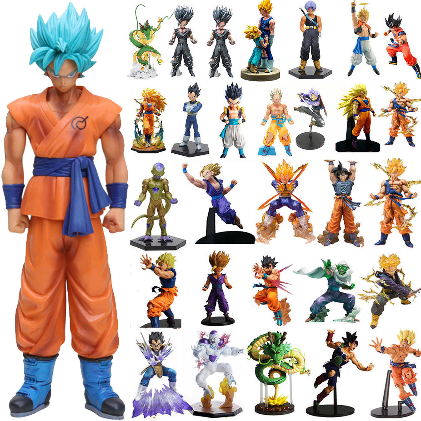 Dragon Ball Z Super Saiyan Son Goku Action Figure Figurines Manga