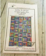 Grizzly Gulch Gallery Splits n Strips Wall Crib Lap Quilts Pattern - $6.50