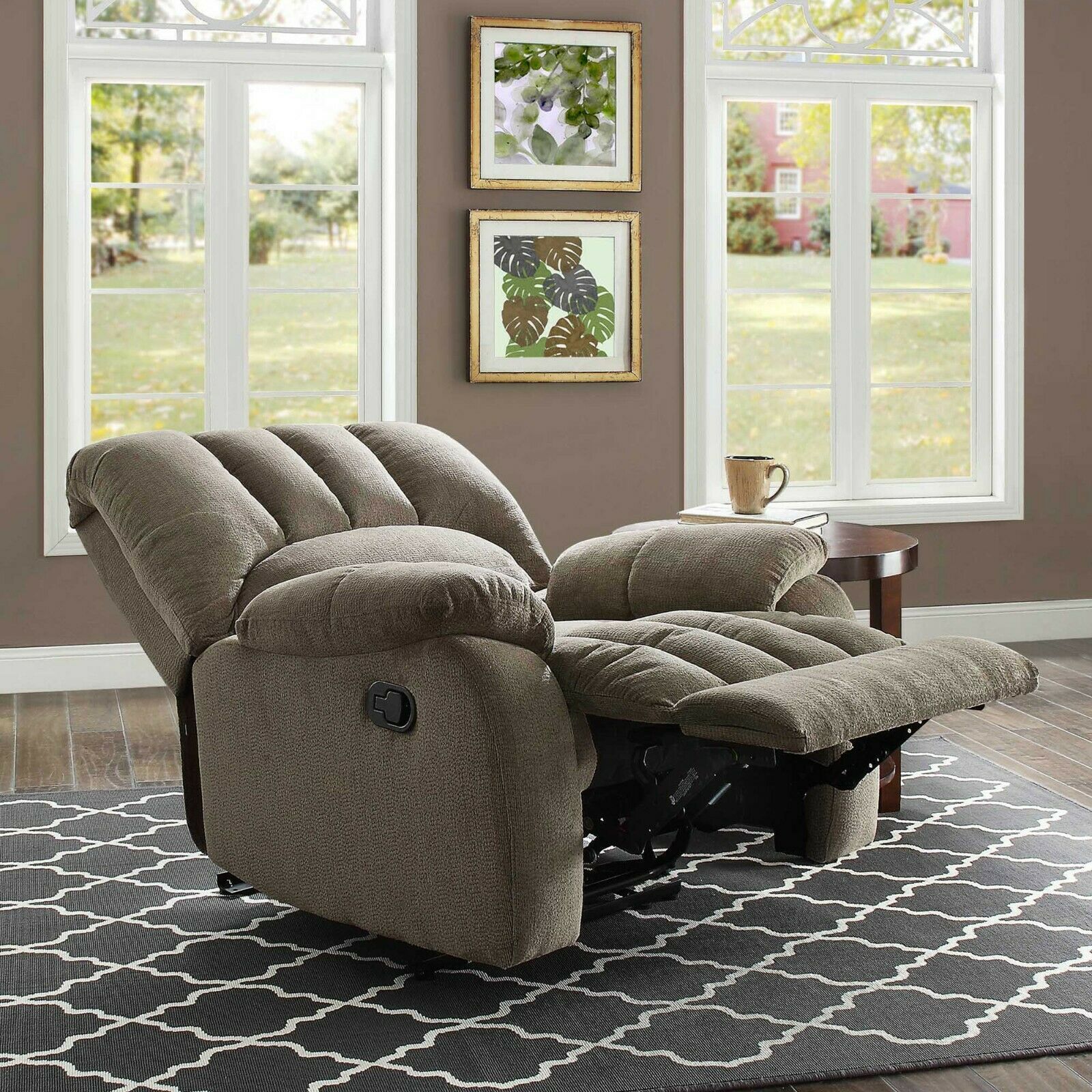 Home Furnishin Recliner Extra Large Big and Tall The Best Grey Sofa