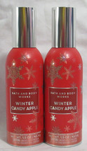 Bath &amp; Body Works Concentrated Room Spray Lot Set of 2 WINTER CANDY APPLE - $28.01