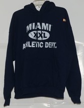 Donegal Bay Collegiate Licensed Miami University Navy Blue Extra Large Hoodie image 1