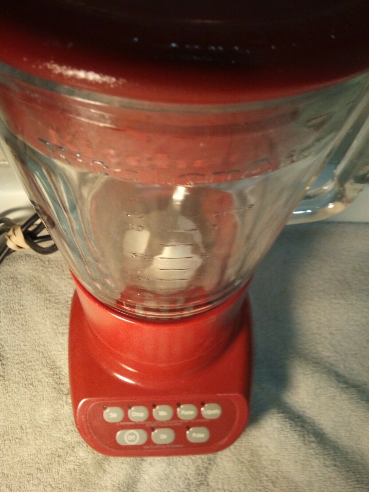 KITCHENAID BLENDER RED MODEL KSB5ER4 5 SPEEDNO CAPFREE SHIPVGC
