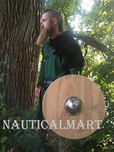 NauticalMart Renaissance Armor Medieval Round Viking Shield 25''